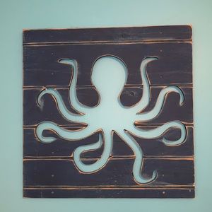 Octopus wall art